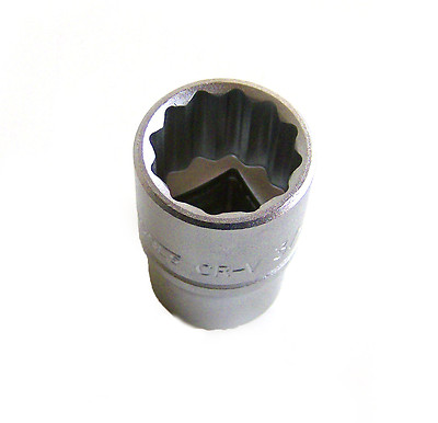 Teng Tools M120124-C Twelve Point Sockets with 1/2''drive, Size 3/4'' 74316209