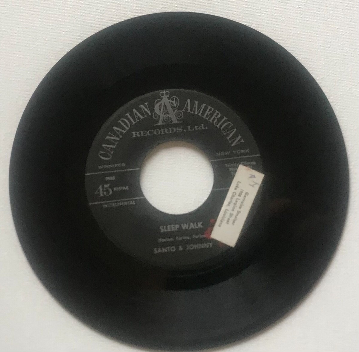 Santo & Johnny - Sleep Walk / All Night Diner - 1959 - 45 RPM | eBay