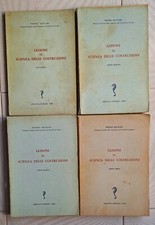 INGEGNERIA LEZIONI DI SCIENZA DELLE COSTRUZIONI 4 VOLUMI MATILDI ADRIATICA