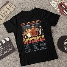 70 Years Gunsmoke Thank You For The Memories Anniversary 1955 2025 Unisex Shirt