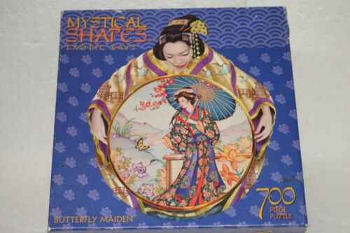 Ceaco Mystical Shapes BUTTERFLY MAIDEN 700 Piece Puzzle New and SEALED