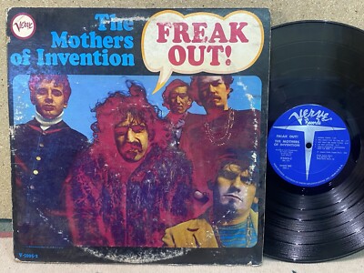 Frank Zappa Mothers Of Invention Freak Out VG MONO DG 1st PRESS