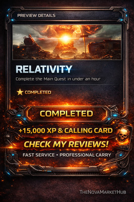 Paradox Junction Carry Relativity Dark Ops Under 1 Hour Black Ops 7 BO7 Zombies