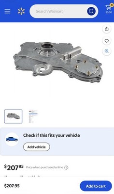 DriveFix Engine Oil Pump W/ Timing Cover for Saturn Vue 2002-2010