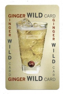 RARE MODERN "John Jameson Whisky" JOKER Play Card #17