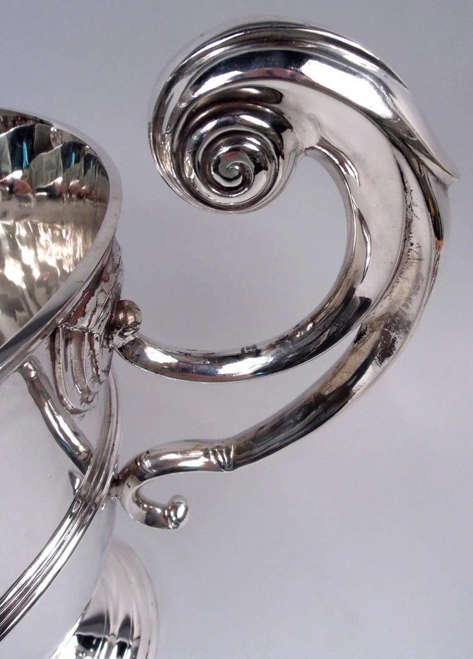 Copa Trofeo John Hunt Urna Neoclásica Victoriana Plata Esterlina Inglesa 1897 Foto 4 de 4