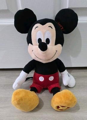 MICKEY MOUSE PLÜSCHTIER - GENÄHTES OHR / STERN AUF FUSS - DISNEY STOFFTIER / SIMBA TOYS