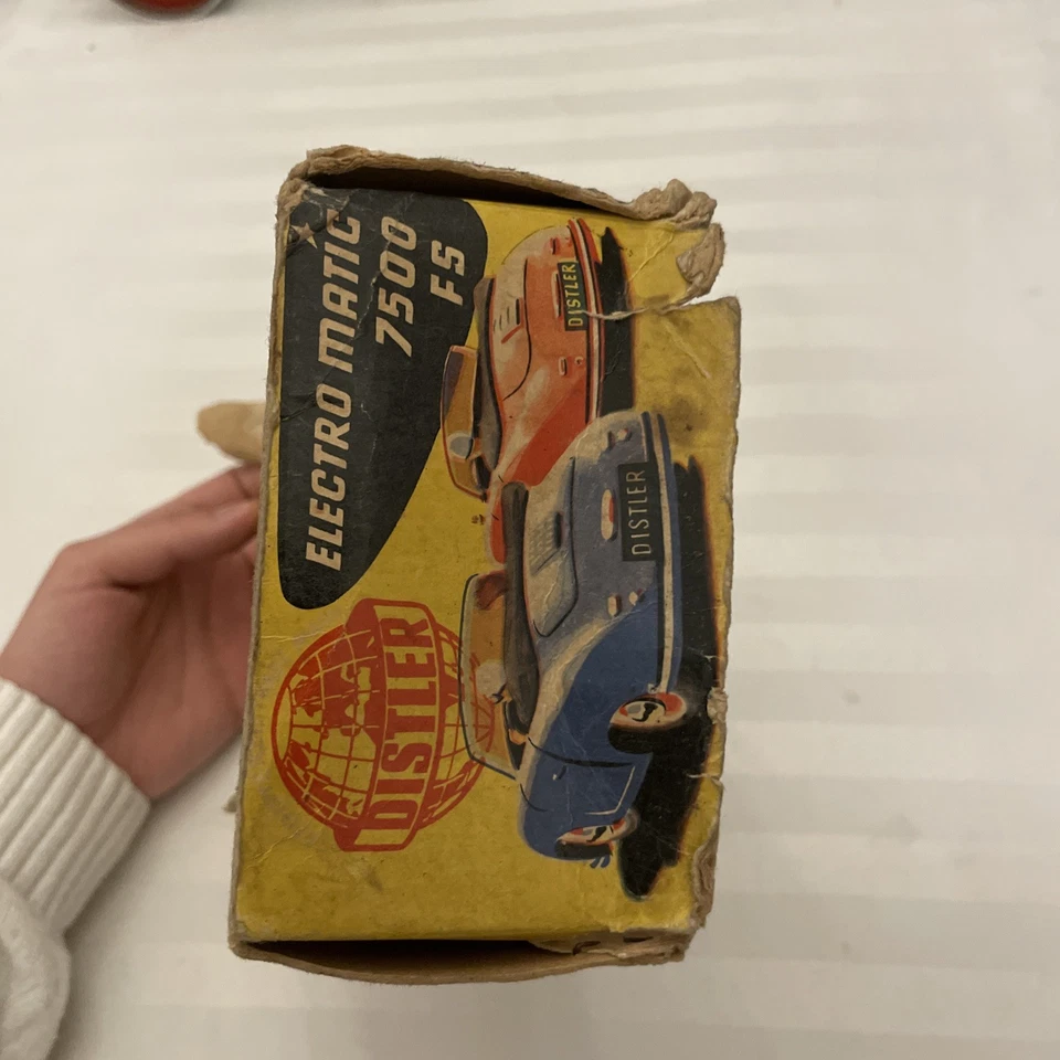 Distler Porsche Electromatic 7500: Karton Box 2. Serie original - Bild 4 von 4