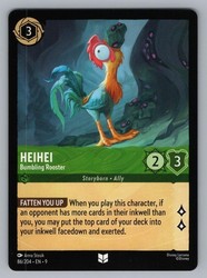 Heihei - Bumbling Rooster - Ursula's Return #75/204 Uncommon