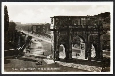 Roma - Via Dei Trionfi - Arco Di Constantino  / Rom – Konstantinsbogen - Bild 1 von 2