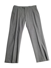 Perry Ellis Mens Slim fit Dress Pants 36 / 30 Charcoal Grey