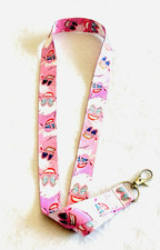Disney Lanyard URSULA Pink Little Mermaid Villains X-Small - ID/ Holder NEW 55