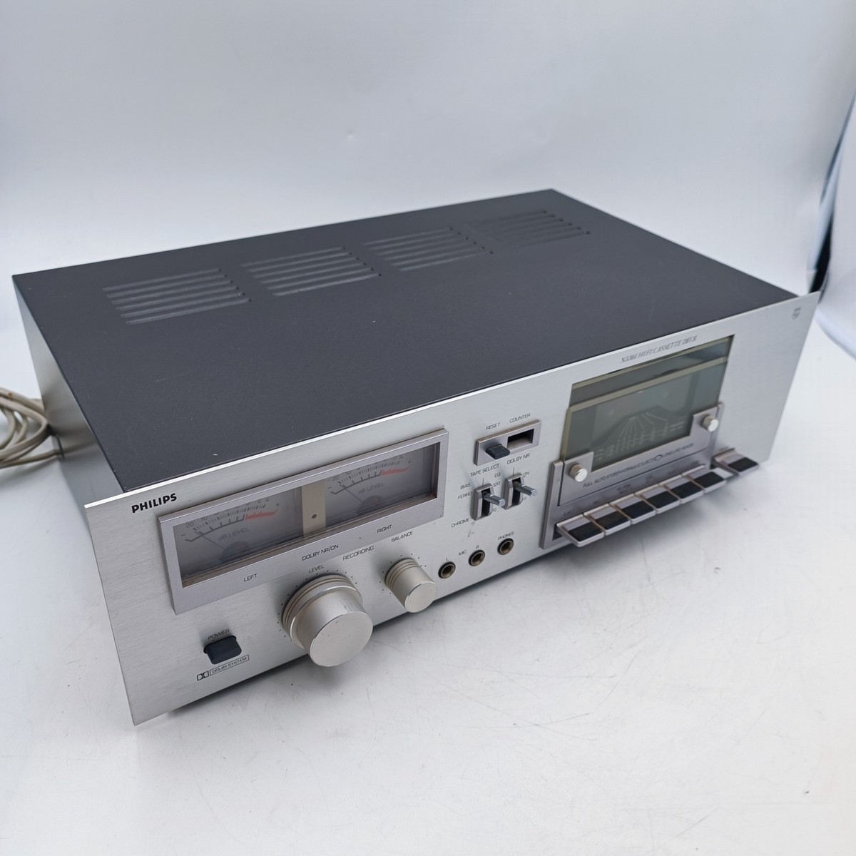 PHILIPS N5361 Hi Fi Stereo Tape Cassette Deck 8W 220V Dolby System