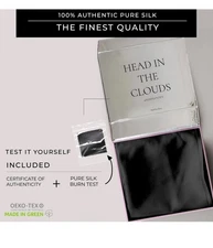 2 GOLDEN HOUR 100% Mulberry Silk Pillowcase for Hair and Skin/KING Size Set Of 2