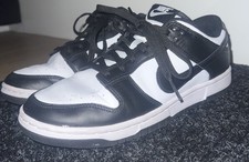 Nike Dunk Low Retro White Black Panda Women s Sneakers Size 8.5 DD1503-101 Used