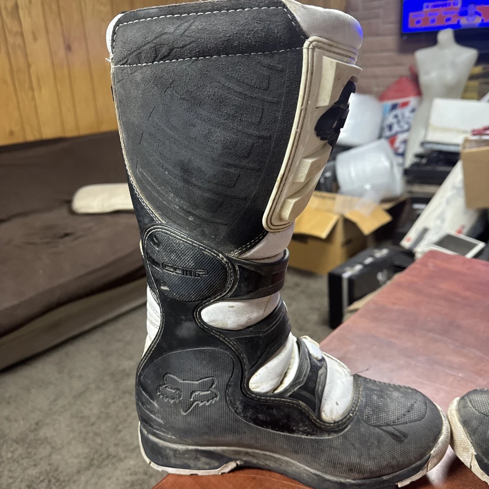 Botas de motocross Fox Racing Comp 5 para hombre talla USA 10 Foto 4 de 4