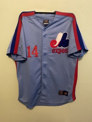 Pete Rose Montreal Expos Jersey Majestic XL