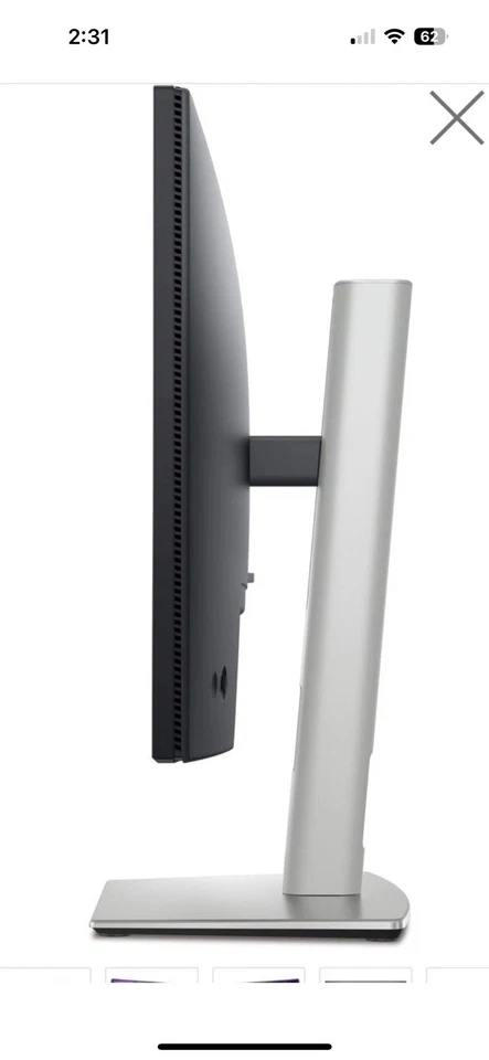 Dell Pro 24 Plus Monitor Model P2425H - Image 3 of 4