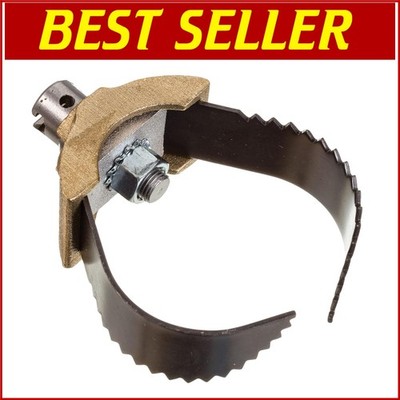 Heavy-Duty 3-Inch 'C' Cutter for Effective Drain Cleaning   Fits Multiple Cables