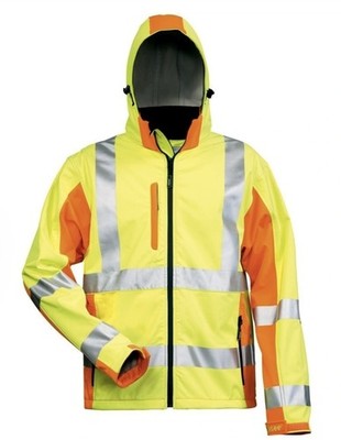 Warnschutz Softshell Jacke  Elysee Jim Gr. 2 XL Neu