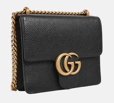 Original Gucci GG Handtasche Leder Tasche Bag NEU