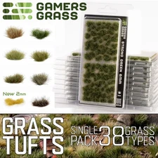 Gamers Grass: GRASS TUFTS - Ultra Realistic Model Scenery