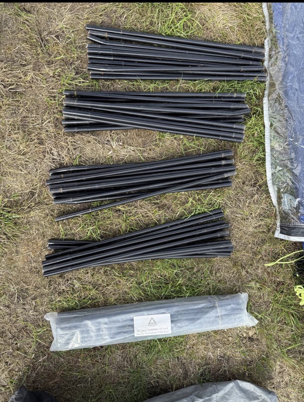 Tienda de campaña principal de fibra de vidrio Hi Gear Kalahari 10 y Kalahari Elite 10