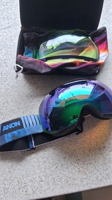 Anon Tracker 2.0 - Frame: Geoscope / Lens: Amber + MFI  Face Mask