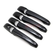 For Jeep Grand Cherokee 2011-2021 Exterior Door Handle Cover Carbon Fiber Print For Jeep Grand Cherokee 2011-2021 Exterior Door Handle Cover Carbon Fiber Print
