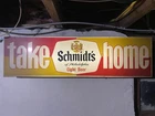 Vintage 80’s Schmidt's Of Philadelphia 36” Long TAKE HOME Light Up Beer Sign