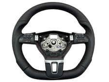 Sport Lenkrad Lederlenkrad Vw Golf 6 VI 5K EOS Multifunktion Abgeflacht mit DSG