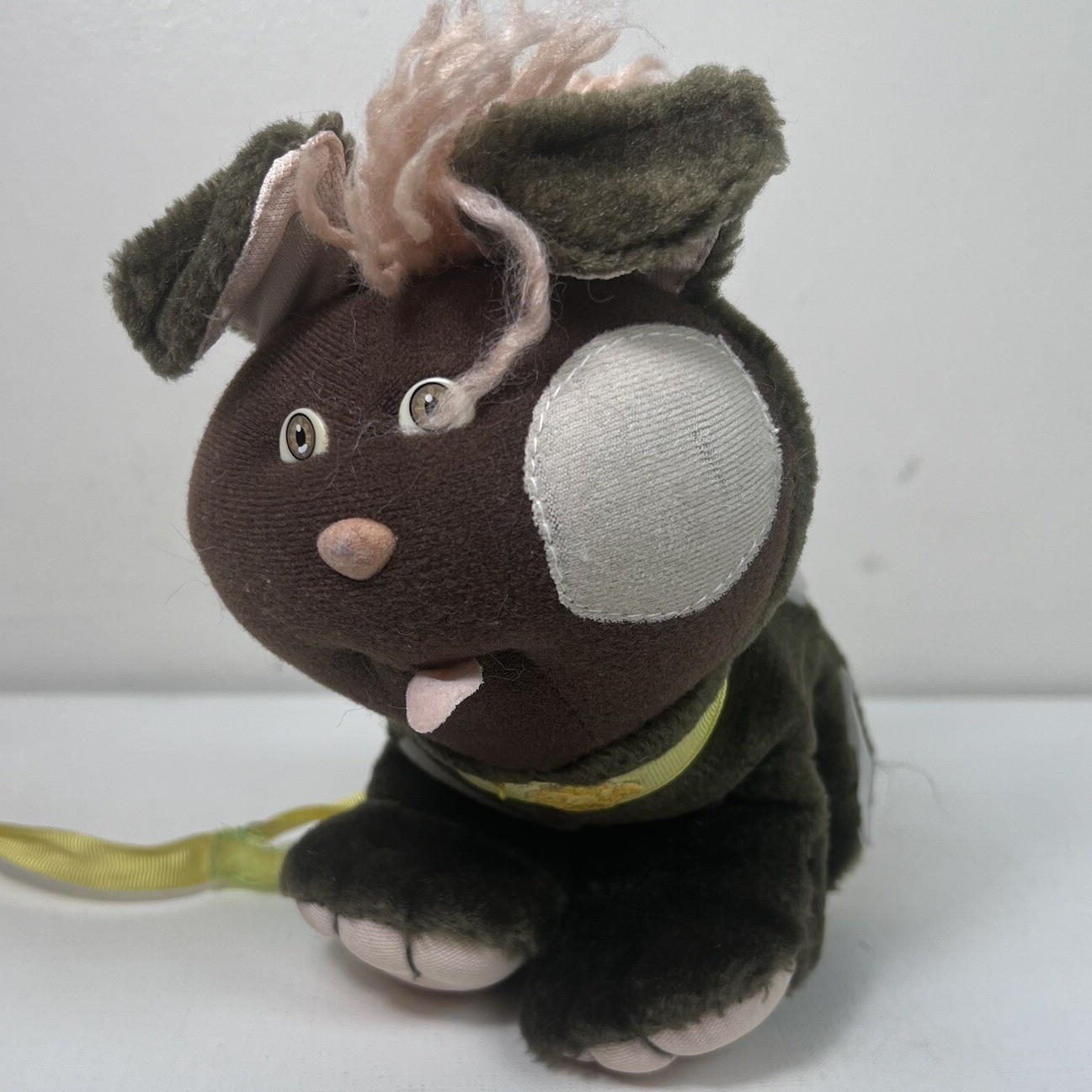 Vintage Cabbage Patch Kids Pets Plush Brown Dog Puppy Vintag