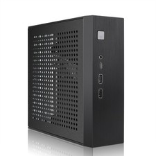 Mini ITX HTPC Case,SFF Small Form Factor Mini-Tower PC Case 0.6mm SPCC Computer