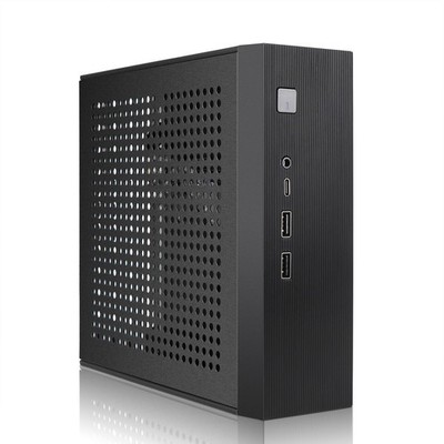 Mini ITX HTPC Case,SFF Small Form Factor Mini-Tower PC Case 0.6mm SPCC Computer