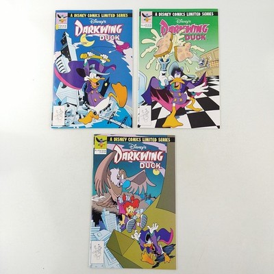 Darkwing Duck #1 3 4 Lot NM (1991 Disney Comics)
