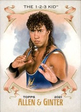 2021 Topps Heritage WWE #AG-24 The 1-2-3 Kid Allen & Ginter