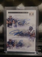 2019 Impeccable Trio Autograph #1/15 Rivers G...