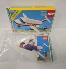LEGO 6368 CLASSIC TOWN AIRPORT JET AIRLINER 1985 INCOMPLETE PARTS ONLY AS IS LOT