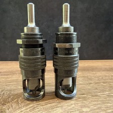2 Zephyr Aircraft Tools #ZT 330 1/4” Micro Stop Countersink  Cage + Bits