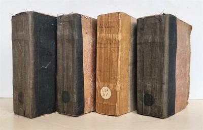 YOPEセット 1778-1782 WILLIAM SHAKESPEARE's TOONEELSPELEN antique 4 VOLUMES in