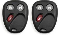 X AUTOHAUX 2pcs 3 Buttons Keyless Entry Remote Key Fob Shell Case for... 