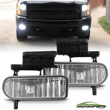For 1999-2002 Chevy Silverado/Suburaban 2000-2006 Fog Lights+Wiring+Bulbs+Switch