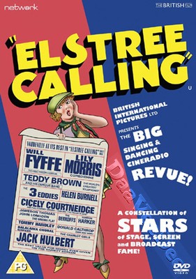 Elstree Calling NEW PAL Classic DVD Andr? Charlot Will Fyffe Cicely Courtneidge