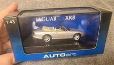 Autoart 1/43 Jaguar Xk8 Cabriolet Gray