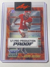 MARCUS ROSEMY-JACKSAINT 2024 Leaf Pro Set Metal Power Clear Fire Proof 1/1 (U3)