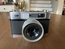 YASHICA Minister III 35mm Rangefinder Camera YASHINON 45mm 1:28 Lens Vintage