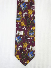Men's Brooks Brothers Makers Silk Purple Tennis 57" Necktie. Made in USA. Preppy