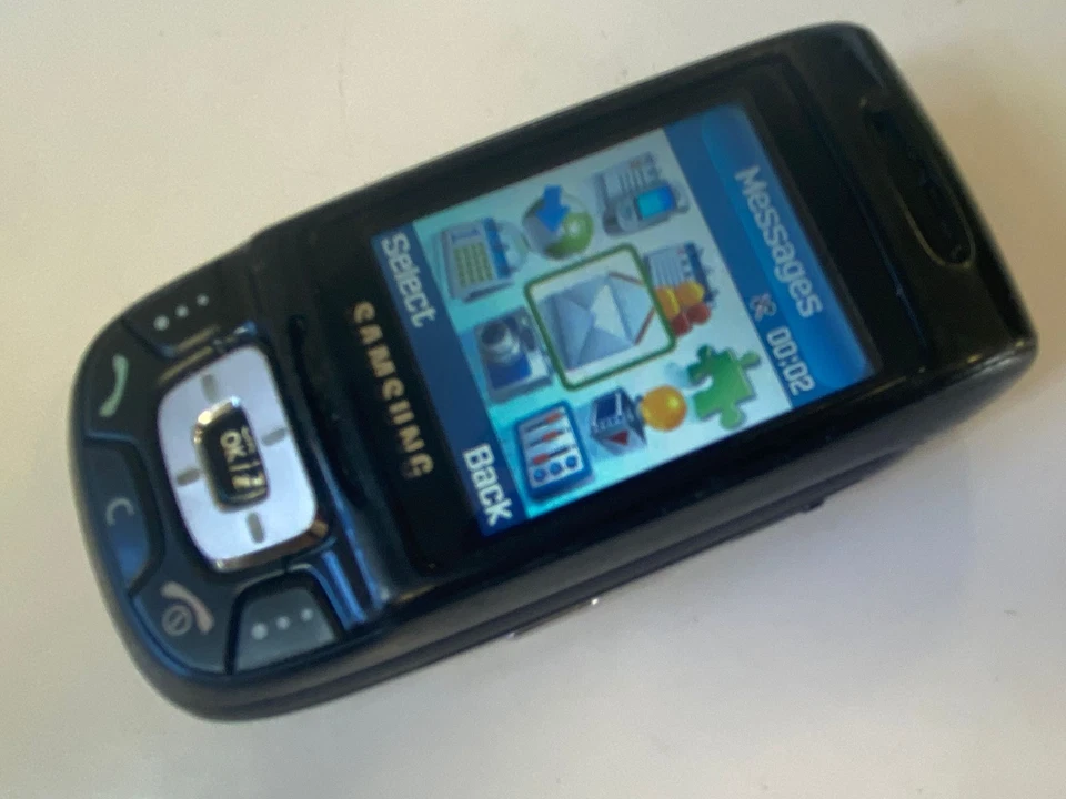 Samsung D500 Mobile Phone UNLOCKED Slider SGH-D500 Fully Working Black - Image 4 of 4