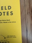 Field Notes County Fair Edition Single Yellow Hawaii  2010 Rare — photo 3