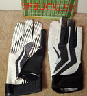 NIKE VAPOR TRAIL 3.0 RECEIVER FOOTBALL GLOVES, SIZE XL, PGF277-101, NFL ISSUED